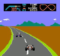 F-1 Race (Japan) In game screenshot